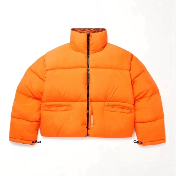 Connor McKnight Orange Puffer Jacket - Picture 6 of 11